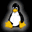 Linux(32x32 黒背景用)
